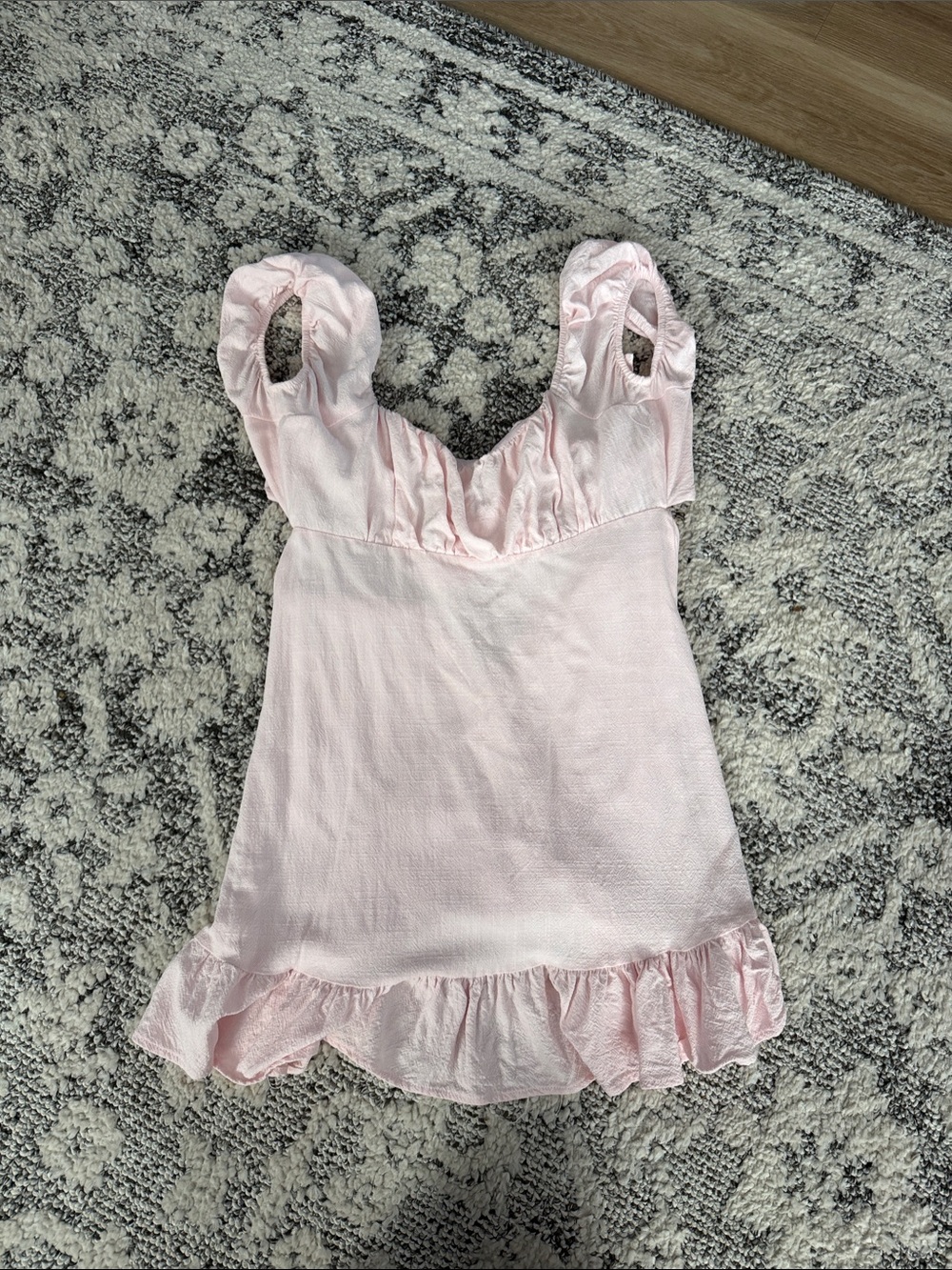Blush Tie Back Dress